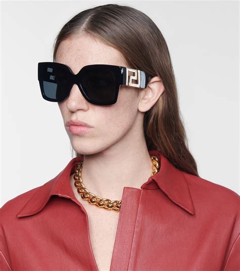 versace square eyeglass 2013|oversized Versace sunglasses.